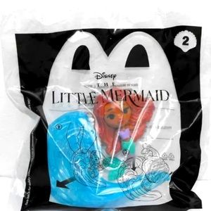 Disney The Little Mermaid - Ariel #2 - McDonald Happy Meal Toy Brand New